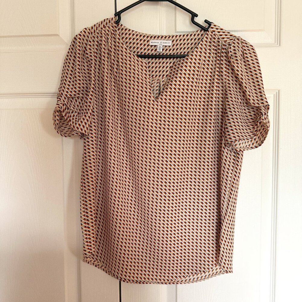 Maison d'Amelie Womens Blouse - Small